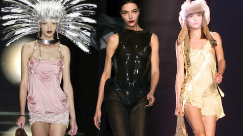 Màn catwalk cực slay của siêu mẫu - niềm tự hào nước Ý Mariacarla Boscono tại show diễn Mugler Xuân Hè 24