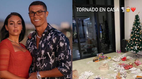 Bạn gái Ronaldo đăng ảnh nhà bừa bộn dịp Giáng sinh, gây tranh cãi vì một điểm bất ngờ