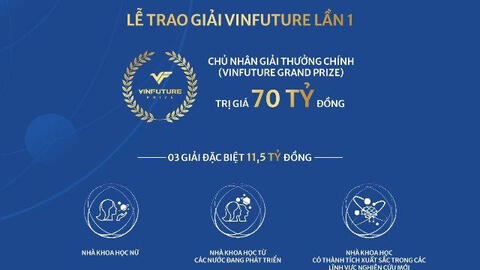 Tuần lễ trao giải Vinfuture - nơi hội tụ đỉnh cao của khoa học toàn cầu