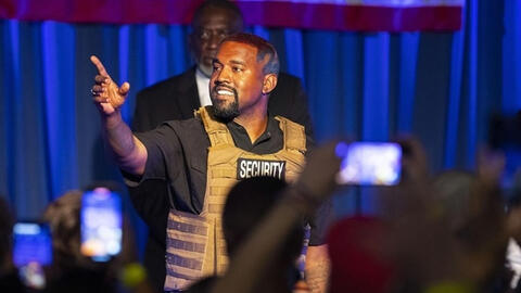 Rapper Kanye West tổ chức sự kiện vận động tranh cử đầu tiên