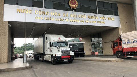 Trung Quốc thông quan cửa khẩu Kim Thành