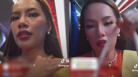 Lê Hoàng Phương gặp sự cố ở Miss Grand International 2023, lộ vẻ mặt hoang mang thấy rõ trên livestream