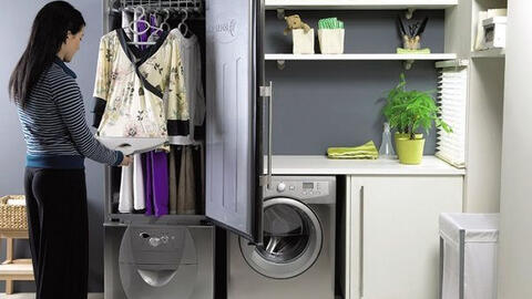 Nên mua máy giặt và máy sấy quần áo chung hay riêng?