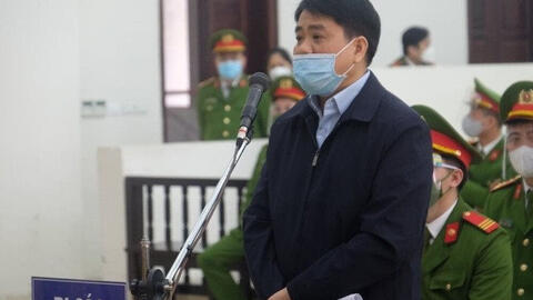 Cựu Chủ tịch TP Hà Nội Nguyễn Đức Chung nhận thêm 8 năm tù, phải bồi thường 25 tỷ đồng