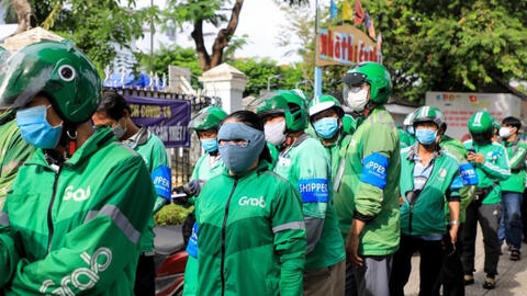 TPHCM: Tình trạng quá tải liên tục xảy ra ở các điểm xét nghiệm cho shipper