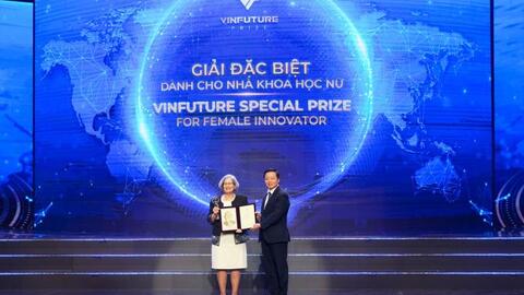 Lộ diện chủ nhân của Giải đặc biệt cho nhà khoa học nữ hơn 12 tỷ đồng của VinFuture với khám phá quan trọng ảnh hưởng khí hậu toàn cầu