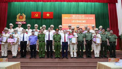 Trưởng công an quận Thủ Đức cũ được điều động giữ chức Trưởng công an TP. Thủ Đức