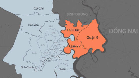 Nhiều cử tri quận 2 phản đối tên TP Thủ Đức