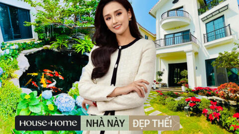 Sân vườn trong biệt thự 2 triệu đô của Lã Thanh Huyền: Diện tích "khủng" 150m2, nổi bật với hồ cá Koi đắt đỏ