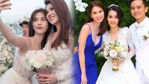 Style ăn cưới bất ổn của Ngọc Trinh: Lúc lấn át cô dâu, thi thoảng lại khiêm nhường