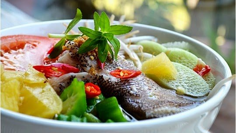 Món ngon mỗi ngày: Canh cá bống mú