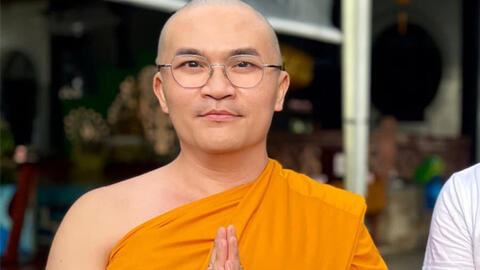 MC Đại Nghĩa xuống tóc xuất gia gieo duyên