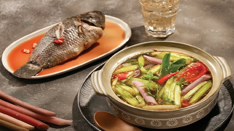 Món ngon mỗi ngày: Canh cá rô bông súng