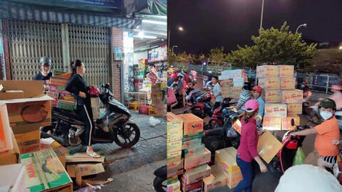 Dân gom trữ thực phẩm, mì ăn liền có dấu hiệu bị trục lợi