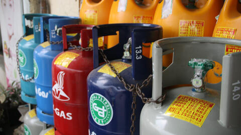 Gas tăng thêm 18.000 đồng cho bình 12kg