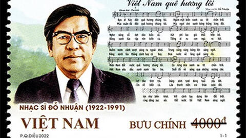Ra mắt bộ tem nhân kỷ niệm 100 năm sinh nhạc sỹ Đỗ Nhuận