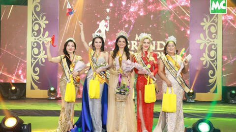 Minh Huệ đoạt giải á hậu 3 tại Mrs Grand International 2023