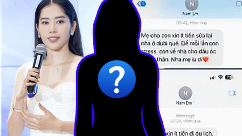 Rầm rộ tin nhắn Nam Em xin tiền mẹ nuôi, nhanh chóng đổi thái độ khi bị ngăn cấm yêu chồng sắp cưới