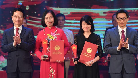 Ba tác phẩm đoạt giải A Giải thưởng Sách Quốc gia 2020