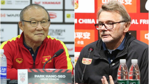 2 “ván cược” trái ngược của HLV Park Hang-seo và “quyền được sai” dành cho HLV Troussier