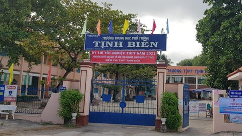 An Giang: Giãn cách xã hội một số nơi, phải dừng thi tốt nghiệp THPT