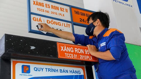 Giá xăng lại tiếp tục tăng