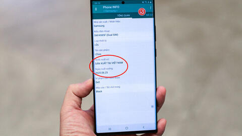 Cư dân mạng Trung Quốc tranh cãi về việc Galaxy Note20 được sản xuất ở Việt Nam