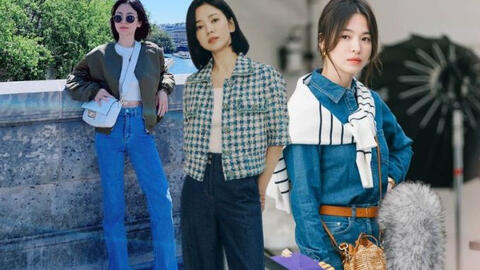 Song Hye Kyo mặc quần jeans đẹp từ phim ra ngoài đời, ngắm là muốn học hỏi