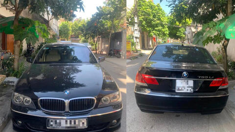 Rao BMW 750 Li cũ bằng nửa giá Vios mới, người bán nửa đùa nửa thật: 'Xăng ăn như ngửi', chỉ 4.7L