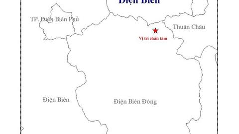 Động đất 3,8 độ richter tại Điện Biên, người dân cảm nhận rõ rung lắc