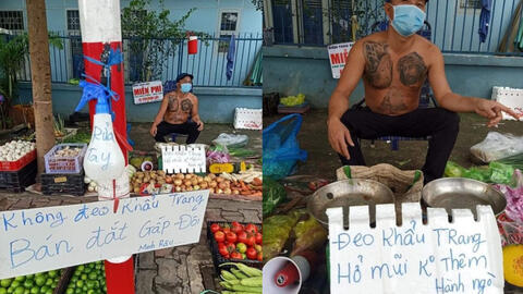 "Vựa rau Minh râu" gây bão MXH vì phong cách bán hàng ấn tượng mà nhân văn