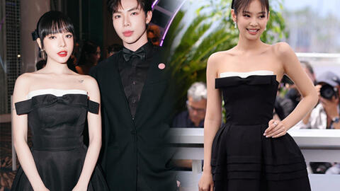 LyLy mặc váy na ná Jennie, đến tạo hình cũng y hệt tại đám cưới Puka - Gin Tuấn Kiệt