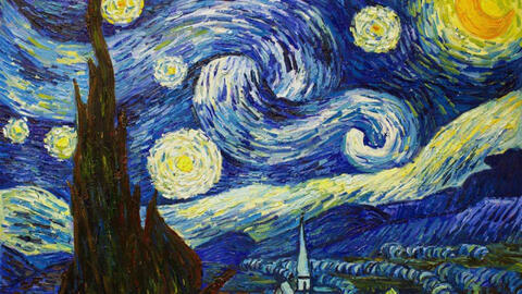 Lý giải ma thuật trong bức họa 'Đêm đầy sao' của Van Gogh