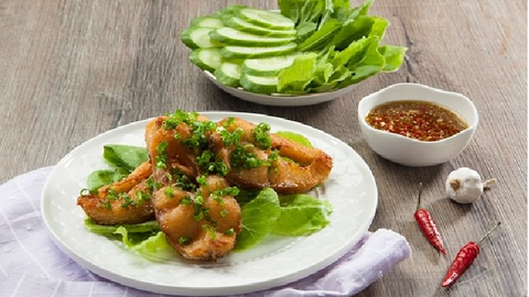 Món ngon mỗi ngày: Cá cuộn Jambon chiên