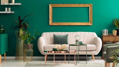 Sử dụng 'quy tắc 57 inch' để tìm ra vị trí treo đồ trang trí trên tường