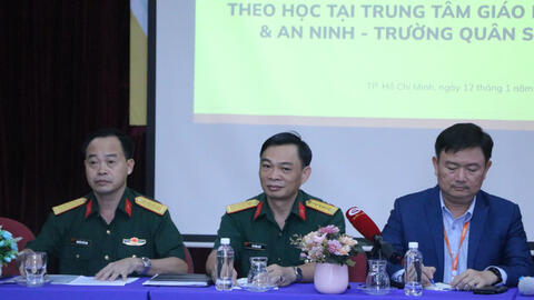 Họp báo vụ nữ sinh HUFLIT la hét tại Trường Quân sự Quân khu 7: Video cắt ghép, không có chuyện hiếp dâm, chết người