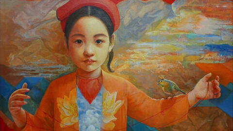 Những sắc màu chiêm nghiệm của Chu Linh Hoàng tại Hanoi Art Connecting lần thứ 6