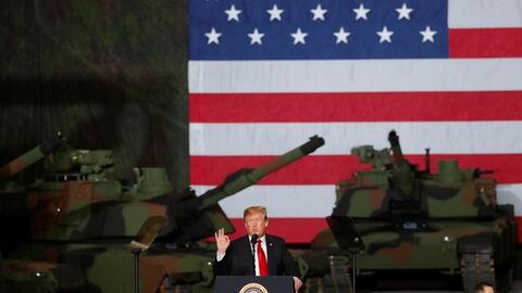 Tổng thống Mỹ Donald Trump đe doạ "xoá sổ" Iran