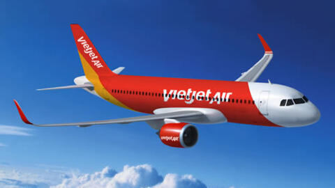 Vietjet khai trương 3 đường bay quốc tế mới từ Đà Nẵng