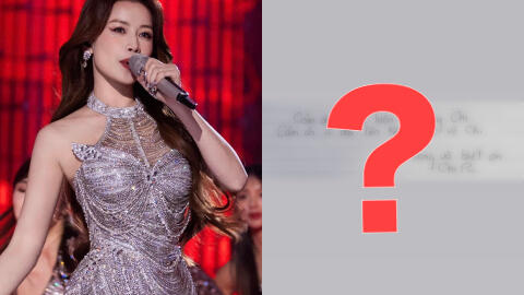 Chi Pu viết thư tay nói vỏn vẹn 2 câu giữa "bão" lùm xùm bị công kích vì hát nhép tại Trung Quốc