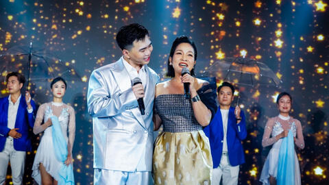 "Thiếu gia nghìn tỷ" Kiey run khi song ca với diva Mỹ Linh