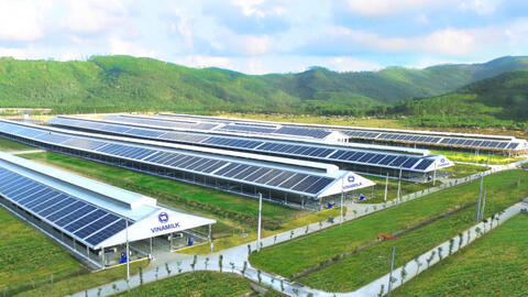 Vinamilk đầu tư hệ thống năng lượng mặt trời tại 12 trang trại bò sữa trên cả nước