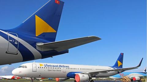 Cận cảnh chiếc máy bay đầu tiên của Vietravel Airlines