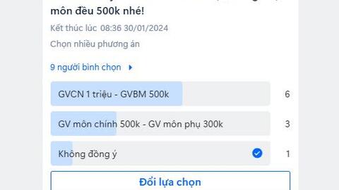 Bức xúc với yêu cầu trích quỹ lớp để lì xì Tết giáo viên, một phụ huynh gay gắt: "Lần này, mình quyết làm đến cùng!"