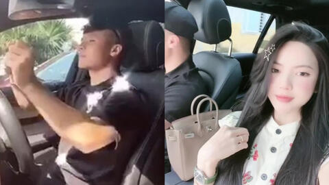 Quang Hải lái Mercedes đưa bạn gái đi Hồ Tây