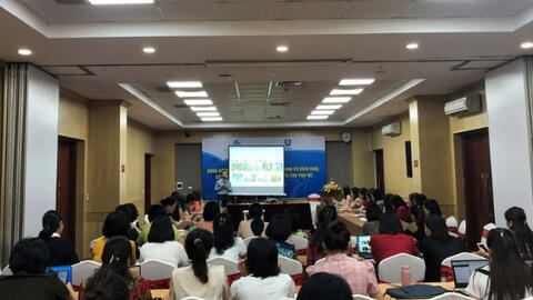 Nâng cao năng lực cho cán bộ Hội về hỗ trợ phụ nữ xây dựng gia đình hạnh phúc, tiến bộ