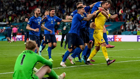 Đánh bại Anh trên chấm 11m, Italia vô địch Euro 2021