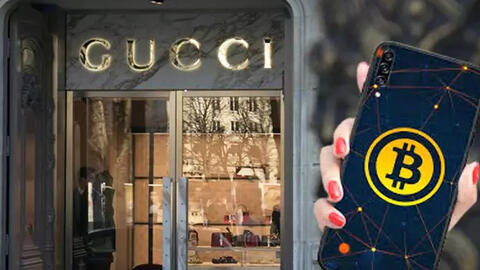 Thời trang Gucci cho khách hàng thanh toán bằng Bitcoin