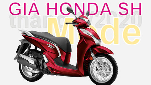 Giá xe máy Honda SH Mode tháng 2/2020: Giảm nhẹ tại các đại lý
