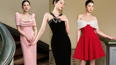 Gợi ý những mẫu đầm dự tiệc gợi cảm, tôn dáng dành cho mùa lễ hội cuối năm